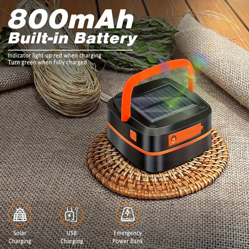 Folding Solar Camping Lantern Flashlights