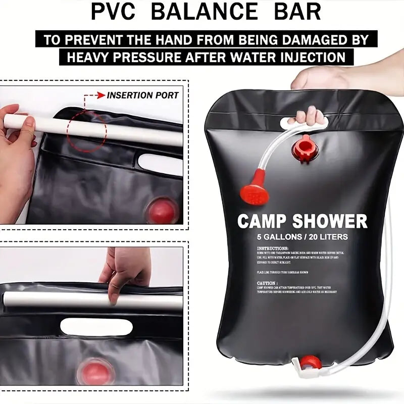 20L Camping Shower Bag