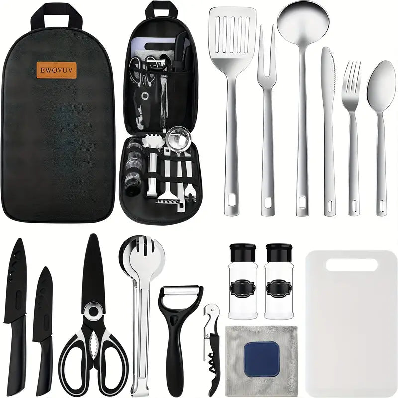 Camp Kitchen Utensil Set